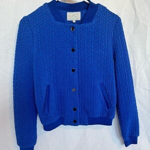 Hypr Button Up Sweatshirt Jacket Women’s Sz S